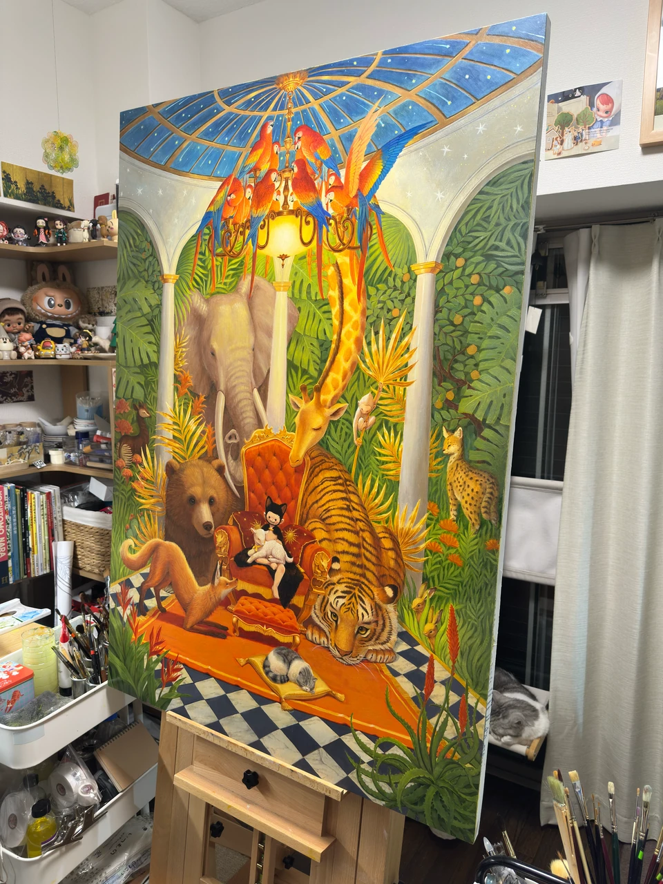 伊底狂想曲 · 画室中的完成作品