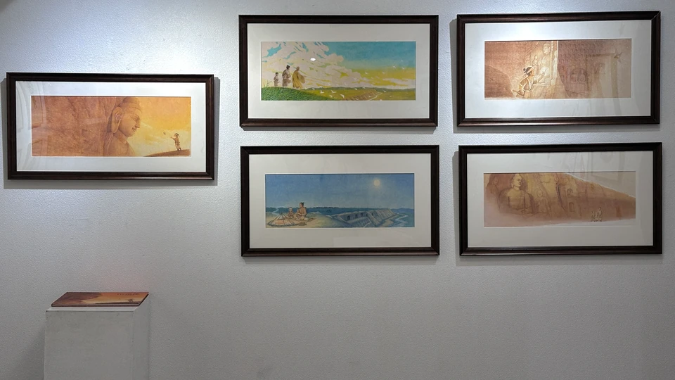 彼此之あいだ展：『小さな石工：雲岡の話』の原画展示