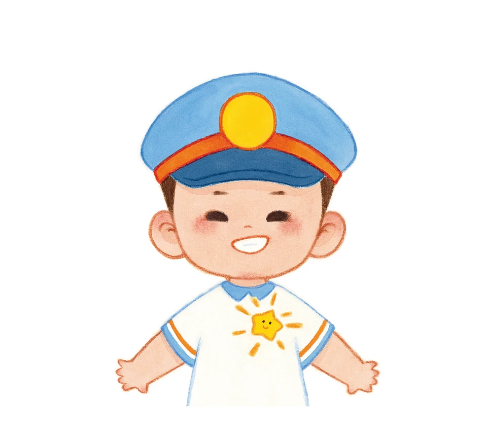 The Little Train of Tidying Up · character and design study · 3