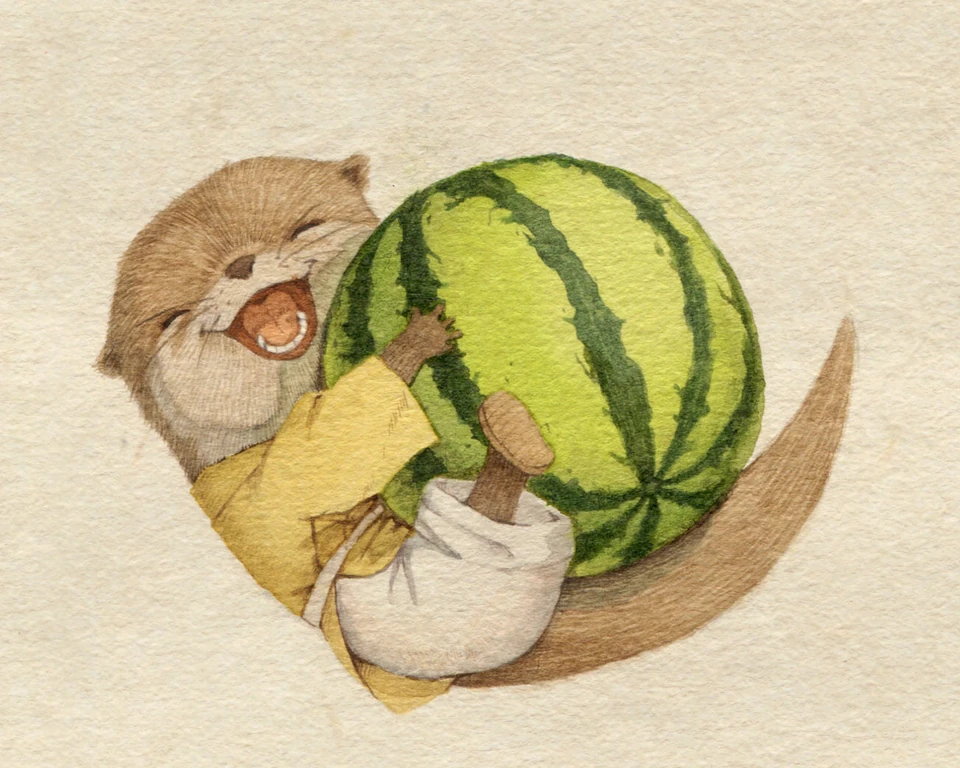 水獭武侠绘画与角色设计，第 1 幅