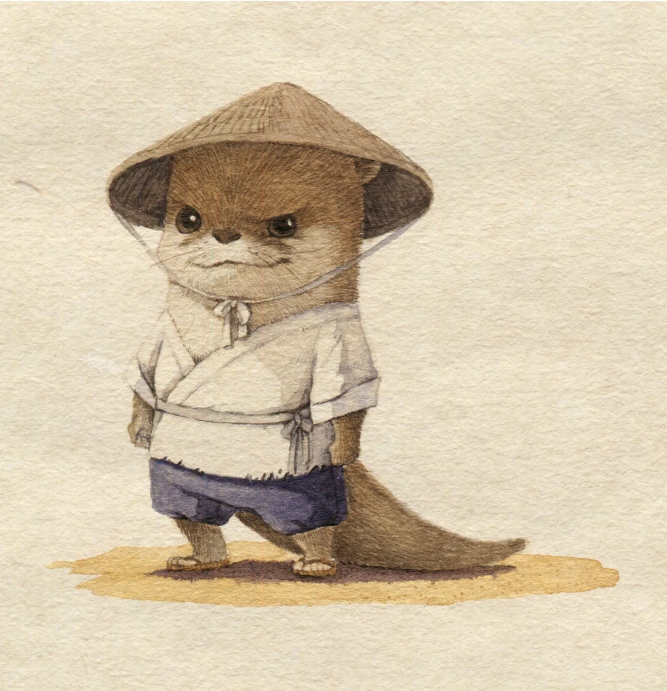 水獭武侠绘画与角色设计，第 5 幅