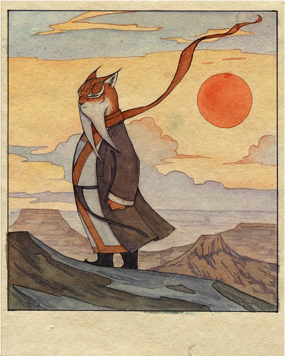 水獭武侠绘画与角色设计，第 6 幅