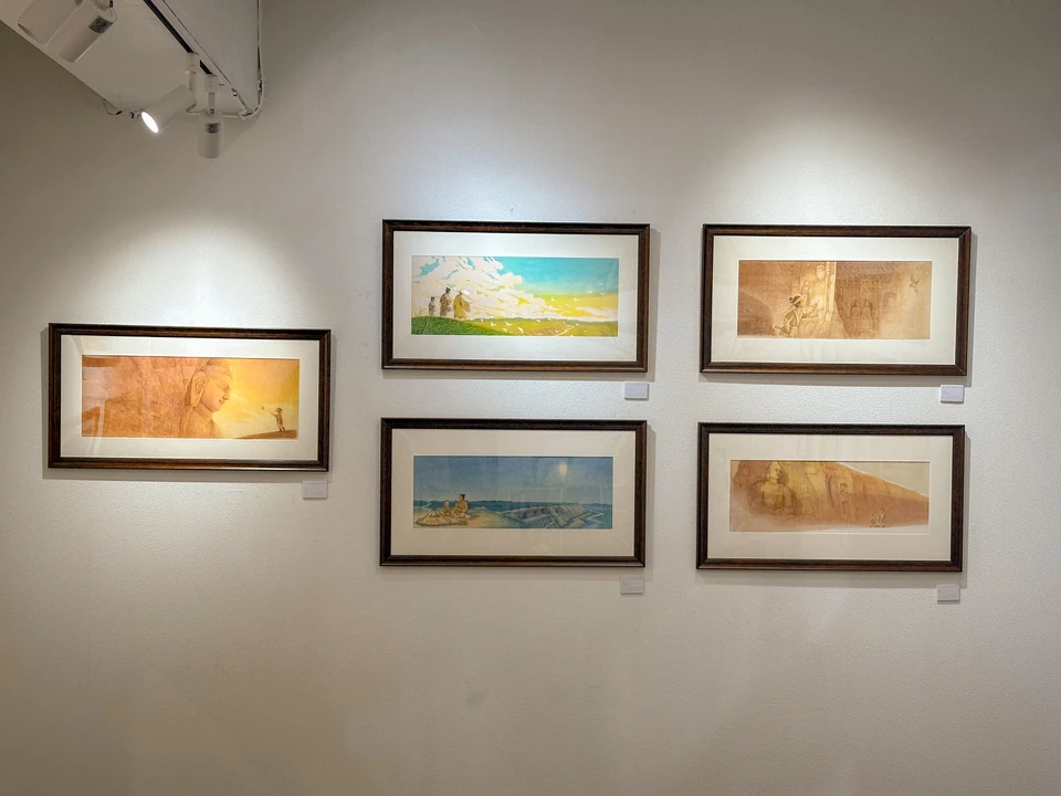 独处与共处的哲思个展：《小石匠·云冈的故事》原画展示